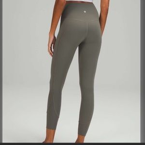 Lululemon Align HR 25 Scallop Grey Sage